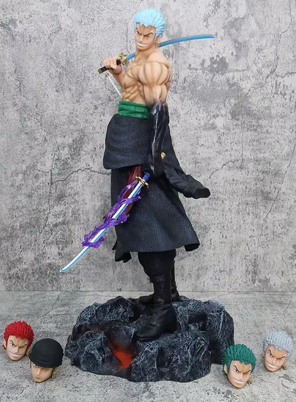 Roronoa Zoro — Deluxe Swap Head Set — One Piece collectible figure